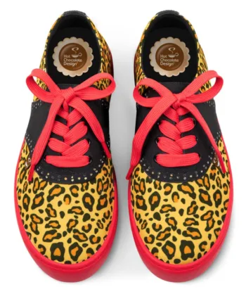 Rød Leopard Sneakers - Sneakers