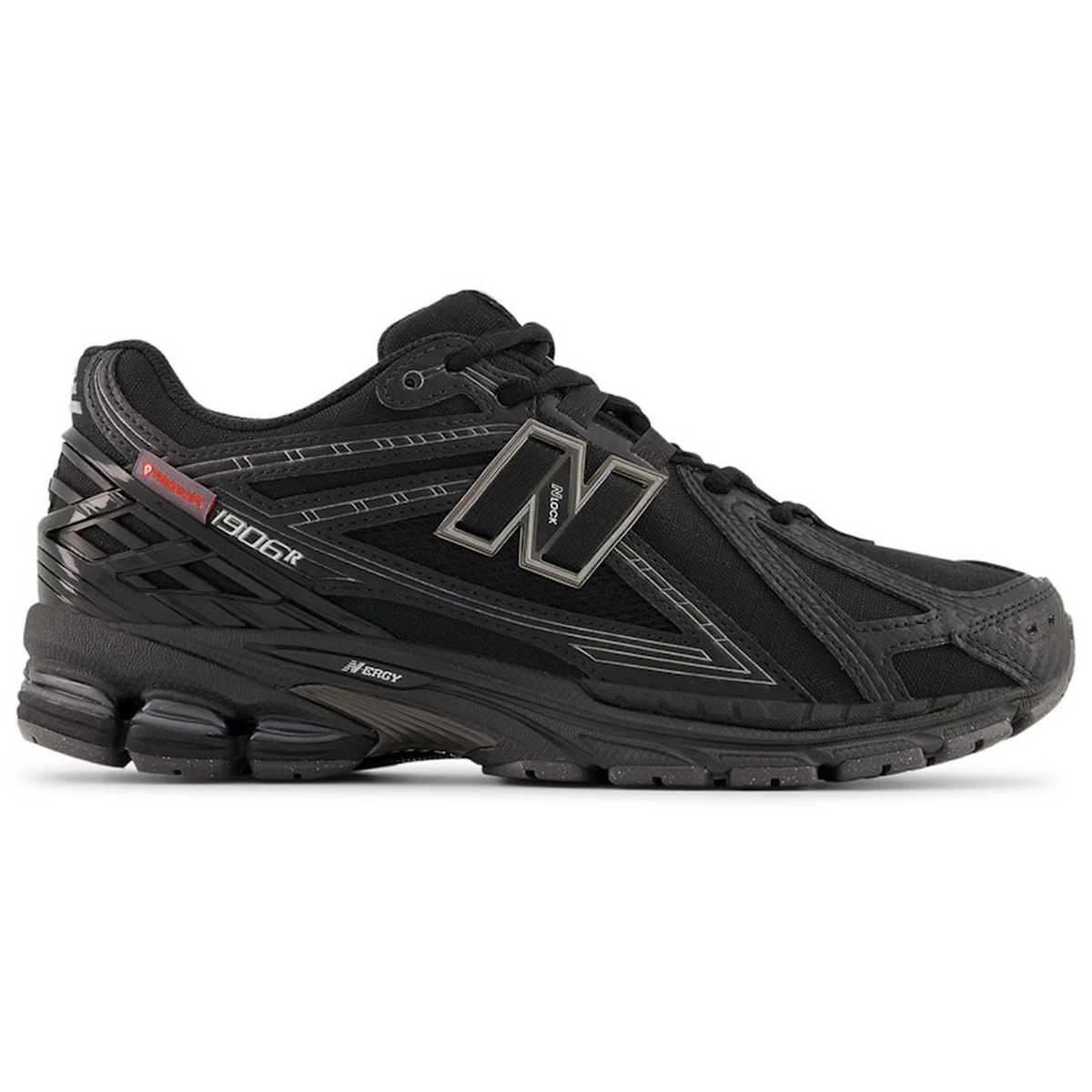 Sort New Balance 1906r Primaloft Black Silver Metallic - New Sneakers