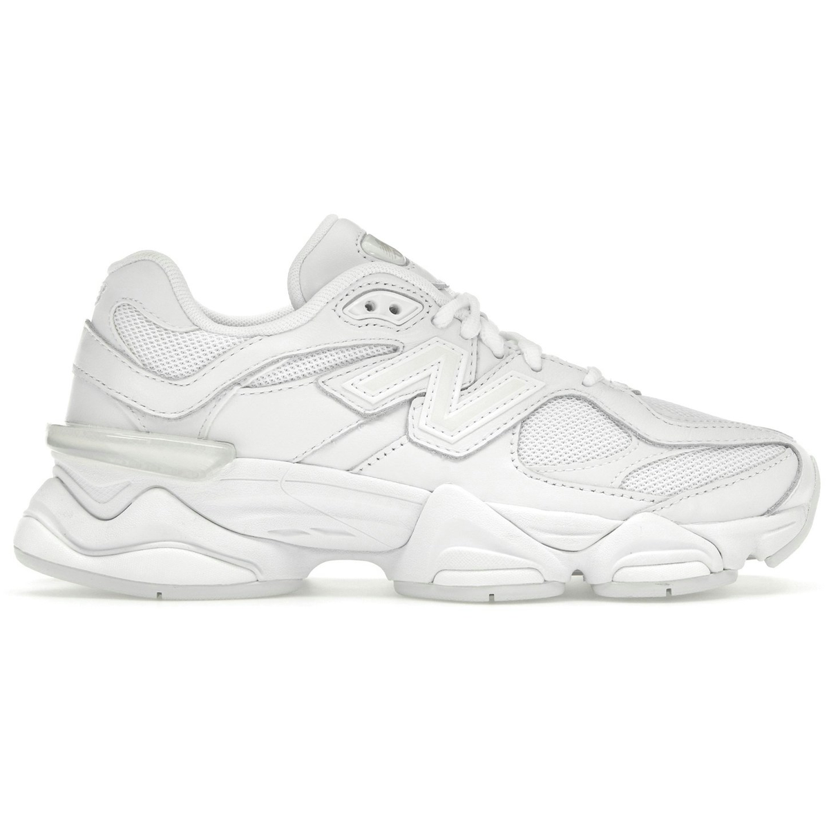 Hvid New Balance 9060 Triple White - New Sneakers  - 4711484031508