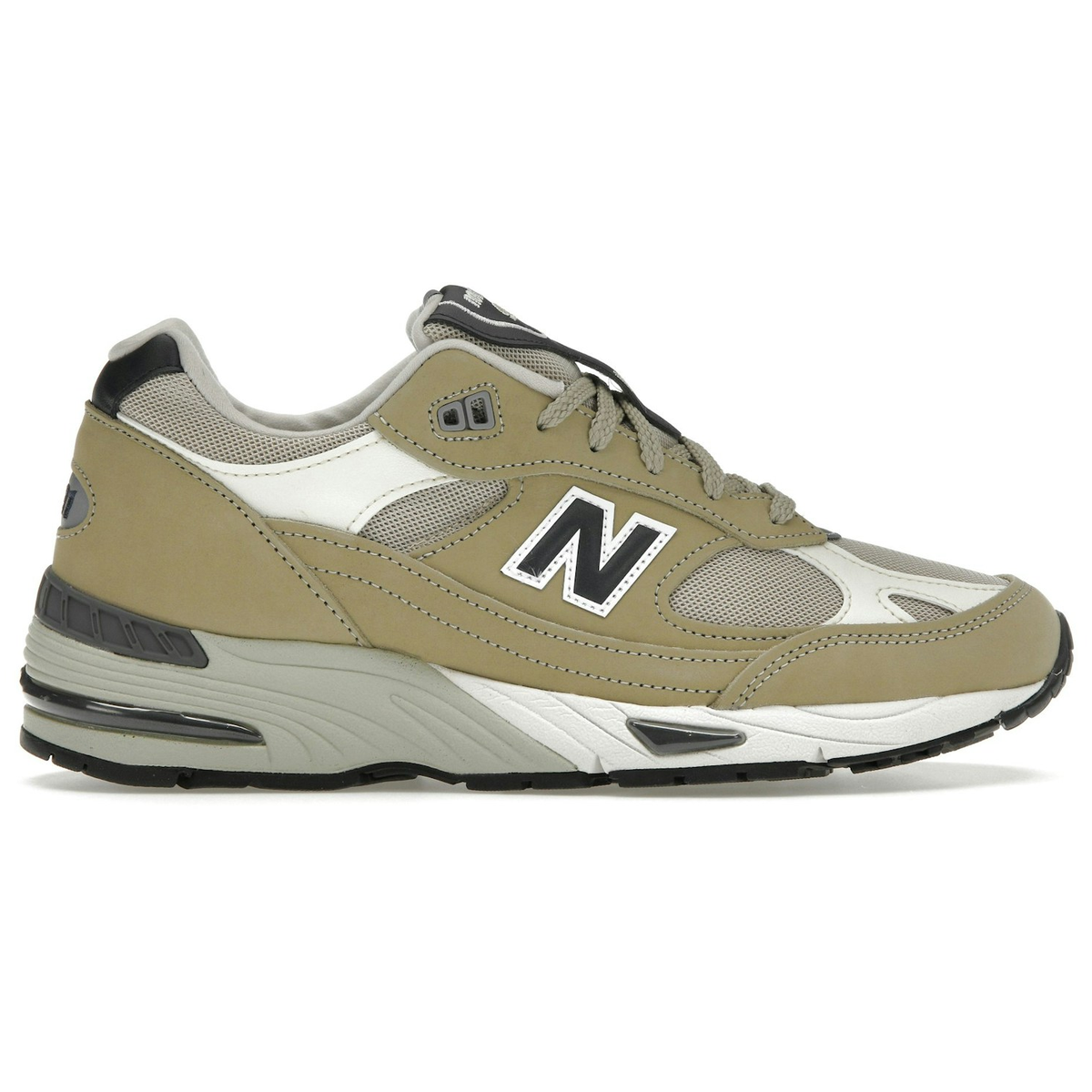 New Balance 991v1 Miuk Elm Brown Rice - New Sneakers