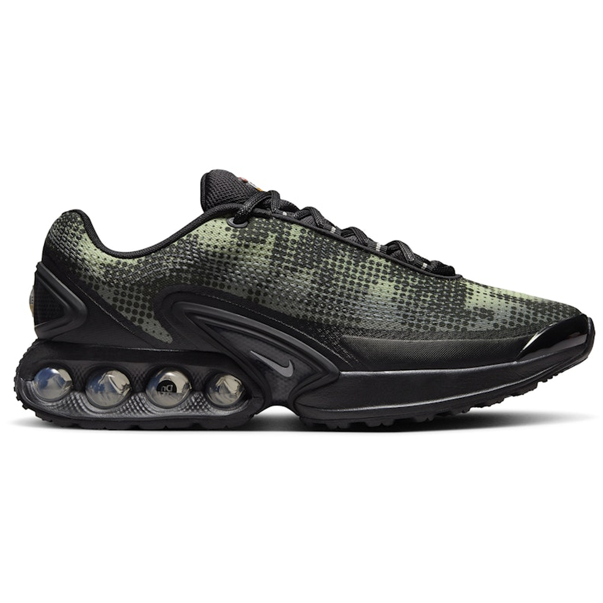 Sort Nike Air Max Black Olive Aura Medium - Nike Sneakers