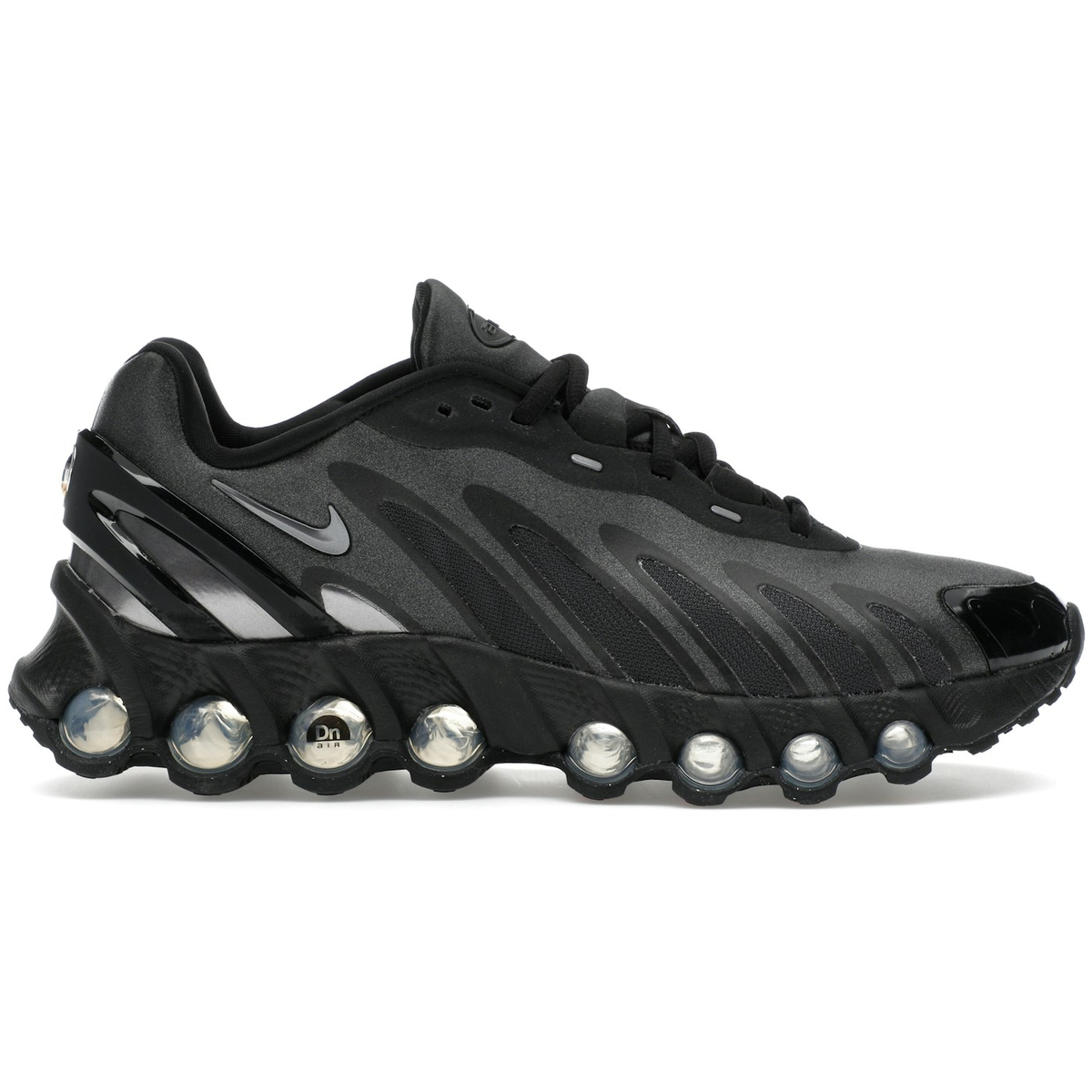 Sort Nike Air Max Dn8 Black Metallic Dark Grey - Nike Sneakers