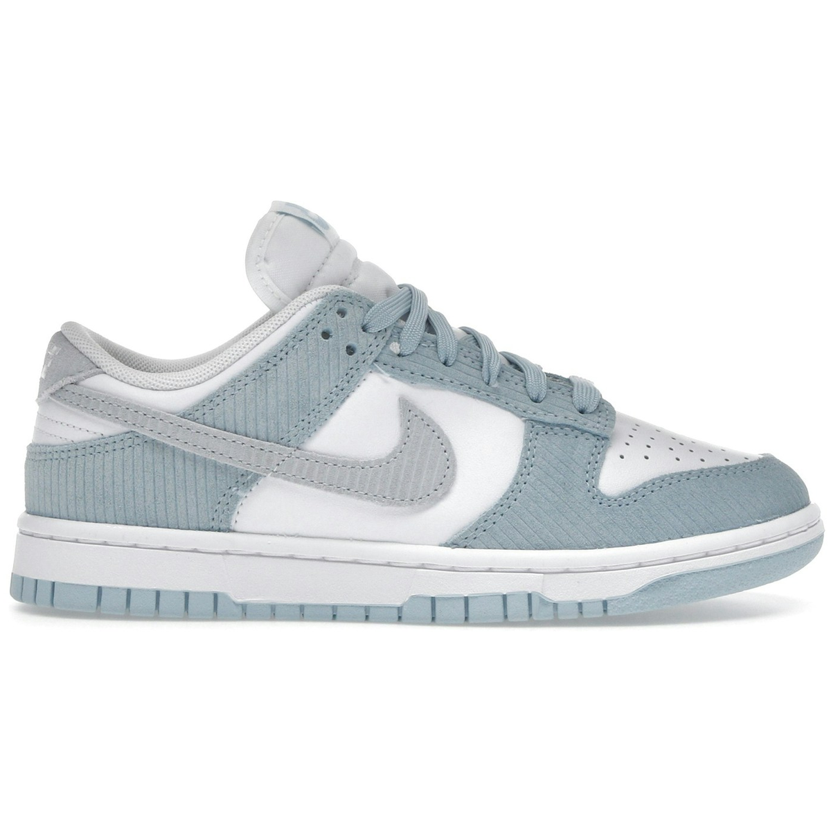 Nike Dunk Low Light Armory Blue Corduroy - Nike Sneakers