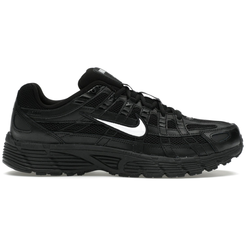 Sort Nike 6000 Black Black White - Nike Sneakers