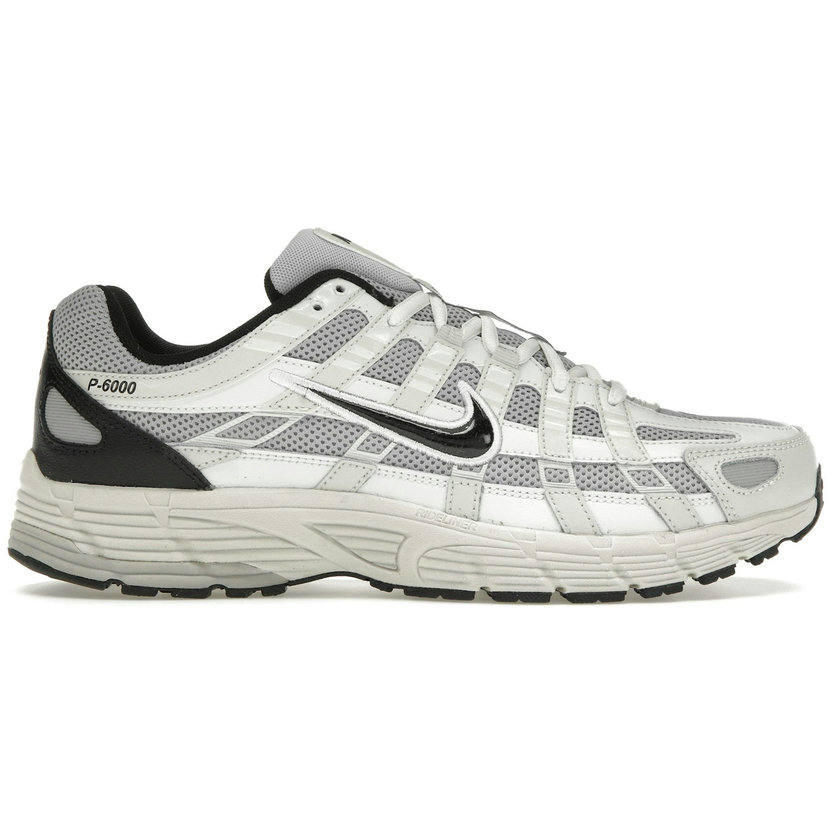 Sort Nike 6000 Platinum Tint Black - Nike Sneakers  - 197596268218