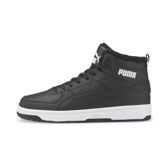 Sort Puma Rebound Joy Fur 375576 - Puma Sneakers - 4063696488176