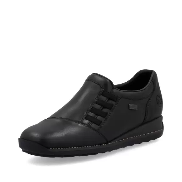Sort Rieker 44287 - Rieker Sneakers - 4061811544615