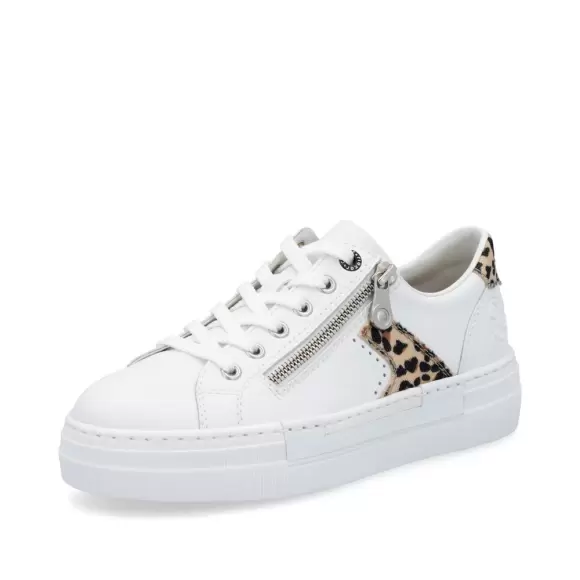 Hvid Rieker N4924 - Rieker Sneakers - 4061811609666