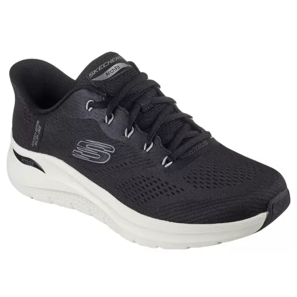 BLK Skechers Arch Fit 232712 - Skechers Sneakers - 198739188677