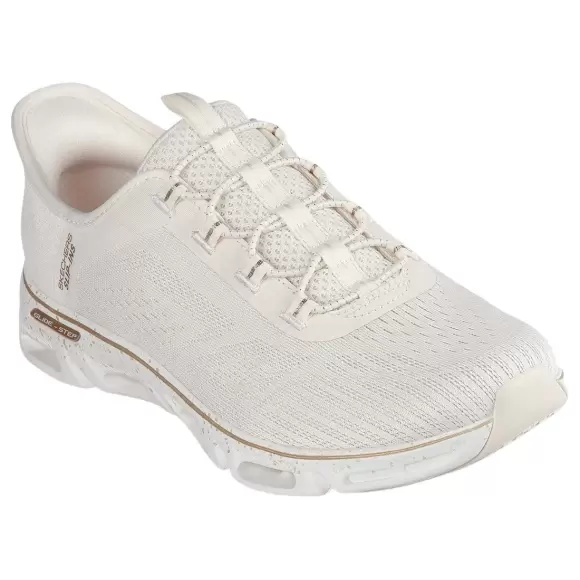 NATURAL/GOL Skechers Glide Step Gratify Pace 104610 Ntgd - Skechers Sneakers - 198376246686