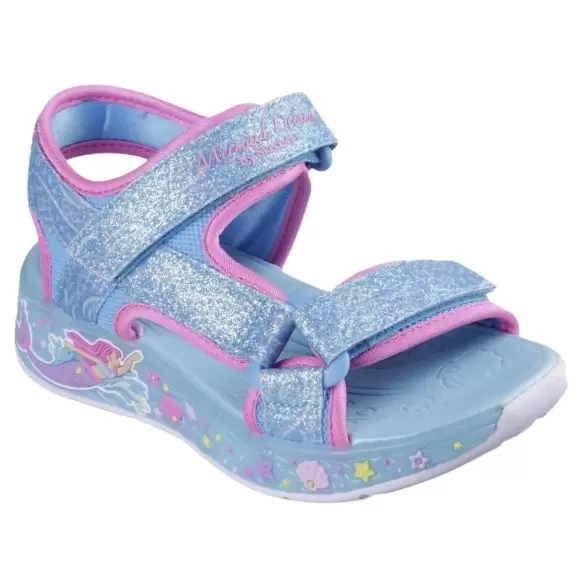 BLUE/MULTI Skechers Mermaid Dream Sandal 303108l - Skechers Sandaler  - 198739083705