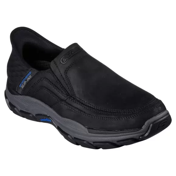 BLK Skechers Respected Elgin 204810 - Skechers Sneakers - 196642442800