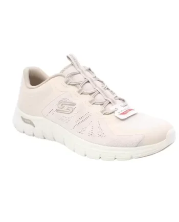 NATURAL Skechers Womens Arch Fit Vista 104384 Nat - Skechers Sneakers  - 197627882932