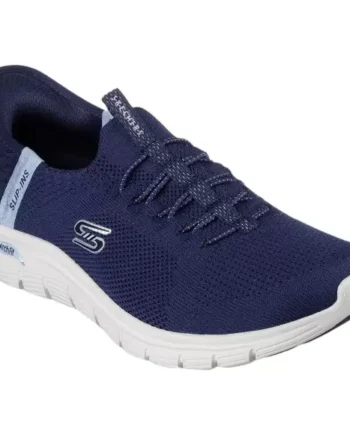 NVY Skechers Womens Arch Fit Vista Slip Ins 104379 - Skechers Sneakers  - 196989254890