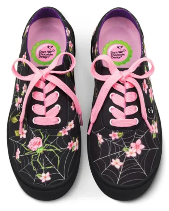 Sort Spider Blossom Sneakers - Sneakers