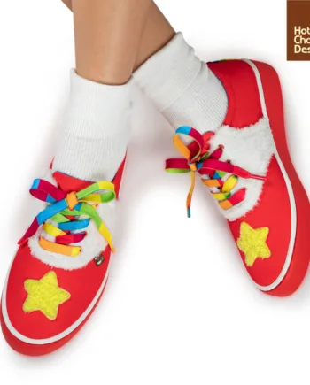 Rød Star Fluff Sneakers - Sneakers