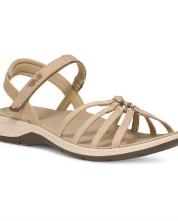 Hvid Teva Womens Tirra Traveler White Pepper - Teva Sandaler  - 197634668789