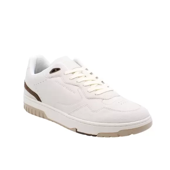 ALABASTER Tommy Hilfiger Basket Street Fm0fm05323 Af3 - Tommy Hilfiger Sneakers - 8720638522164