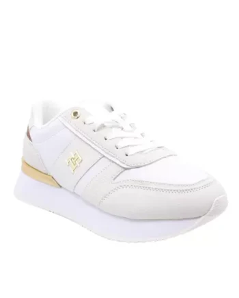 YBL ECRU Tommy Hilfiger Fashion Runner Fw0fw08475 Ybl - Tommy Hilfiger Sneakers  - 8721106137378