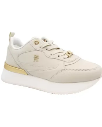NEWSPRINT Tommy Hilfiger Feminine Runner Fw0fw08117 Acg - Tommy Hilfiger Sneakers  - 8720637397725
