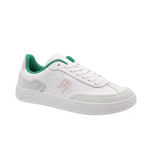 Hvid Tommy Hilfiger Heritage Court Fw0fw078890k4 - Tommy Hilfiger Sneakers - 8720646928545