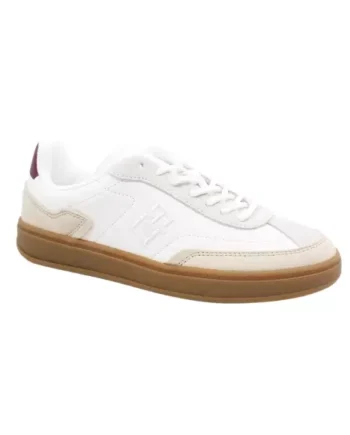CLASSIC BEIGE Tommy Hilfiger Heritage Court Fw0fw08186 Aci - Tommy Hilfiger Sneakers  - 8720637443361