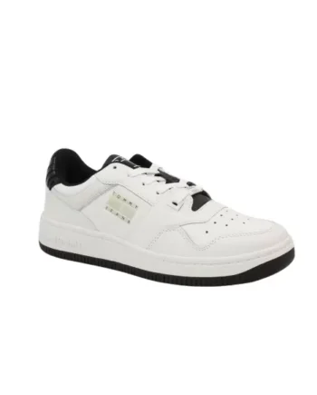 ECRU Tommy Hilfiger Retro Basket Animal Print En0en02534 Ybl - Tommy Hilfiger Sneakers  - 8720645604785