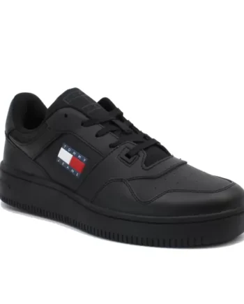 Sort Tommy Hilfiger Retro Basket Ess Em0em01395 Bds - Tommy Hilfiger Sneakers  - 8720646063123