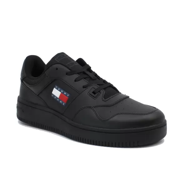 Sort Tommy Hilfiger Retro Basket Ess Em0em01395 Bds - Tommy Hilfiger Sneakers - 8720646063123