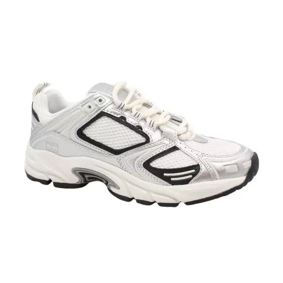 SILVER Tommy Hilfiger Tjw Archive En0en02680 Pe6 - Tommy Hilfiger Sneakers - 8720637376959