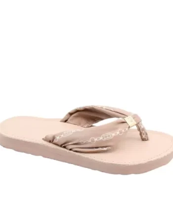 CLAYSTONE Toomy Hilfiger Chain Print Elevated Sandal Fw0fw08519 Afc - Tommy Hilfiger Sandaler  - 8720638840404