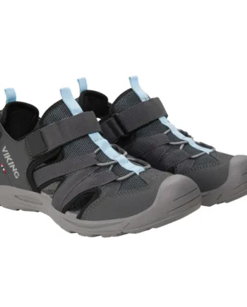 Sort Viking Adventure Sandal Charcoal Light Blue Sandaler - Viking Sandaler  - 7054977941814