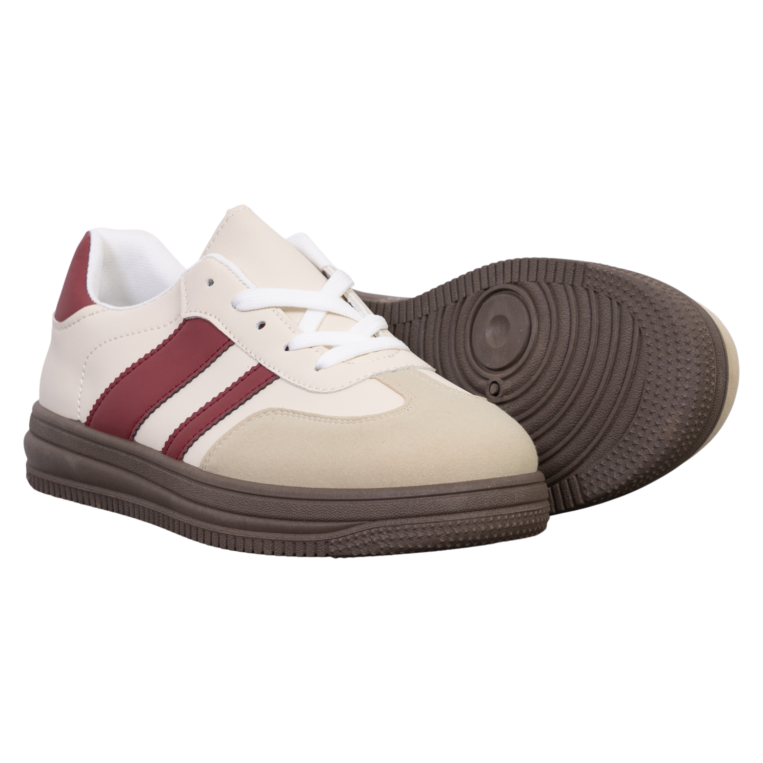 Wine Red Anyway Dame Sneakers - Anyway Sneakers - 5714470233220